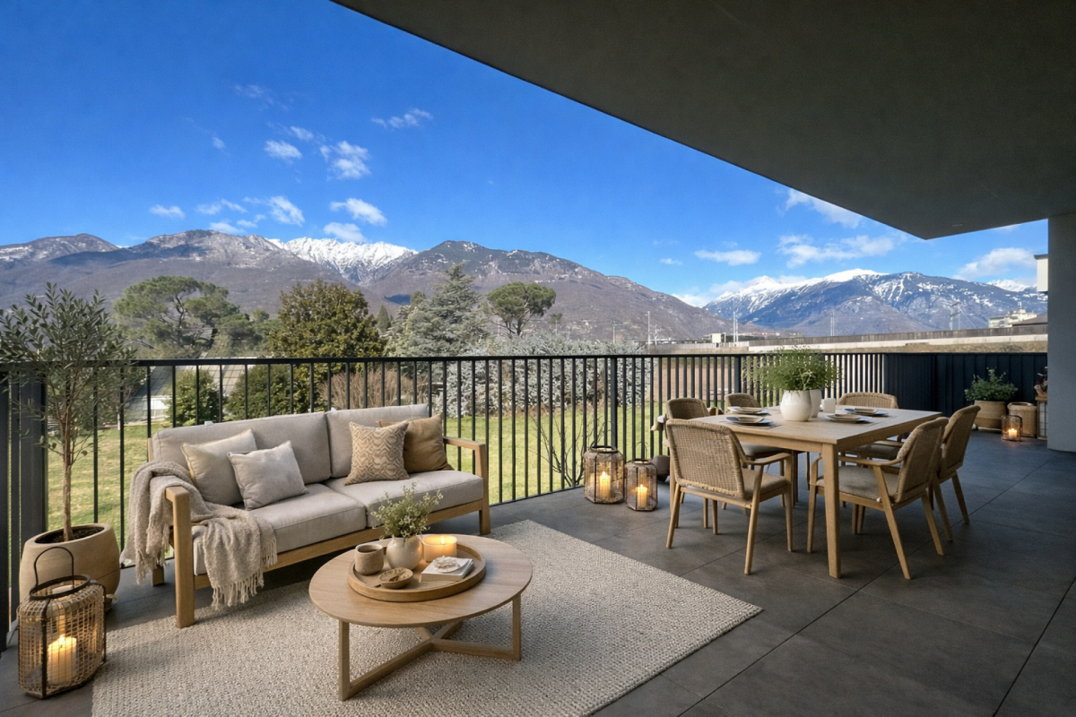 Nuovi appartamenti 4,5 locali con grande terrazza - Bild 1