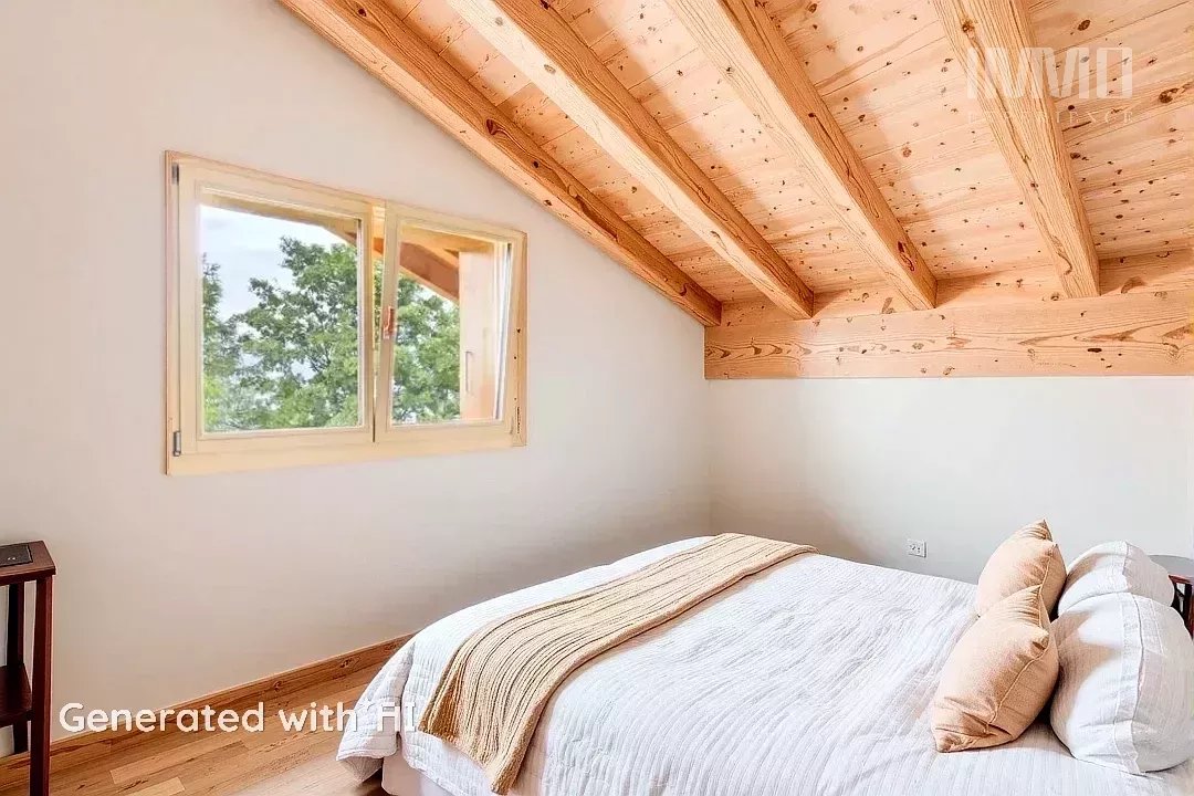 Chalet neuf 4,5 pces / finitions à choix - Les Giettes - Contenu généré via IA