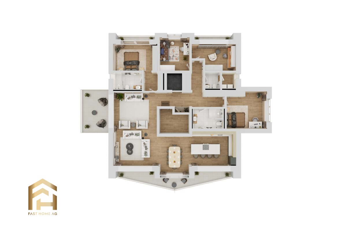 Innovatives Neubau-Projekt: Sonnige 5.5 Attika Wohnung -  Bild 10