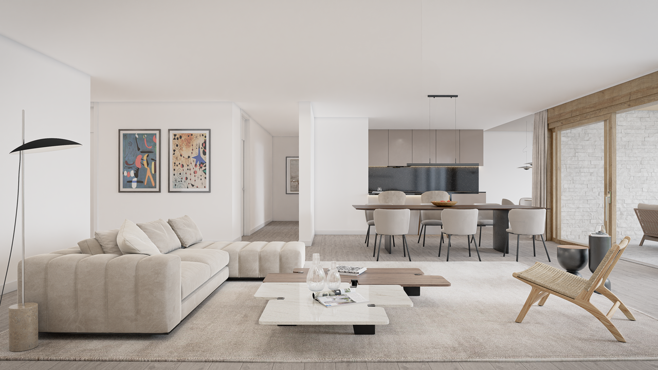 Appartement de 5 pièces avec terrasse et jardin privé -  Bild 3