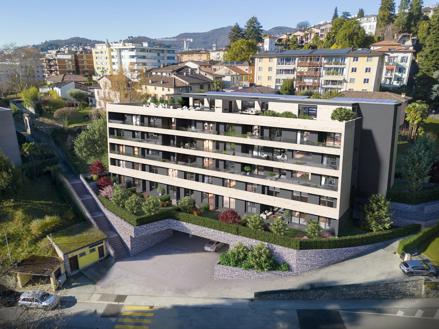 ULTIMO APPARTAMENTO MASSAGNO 4.5 LOCALI, RESIDENZA SECONDARIA - Bild 1