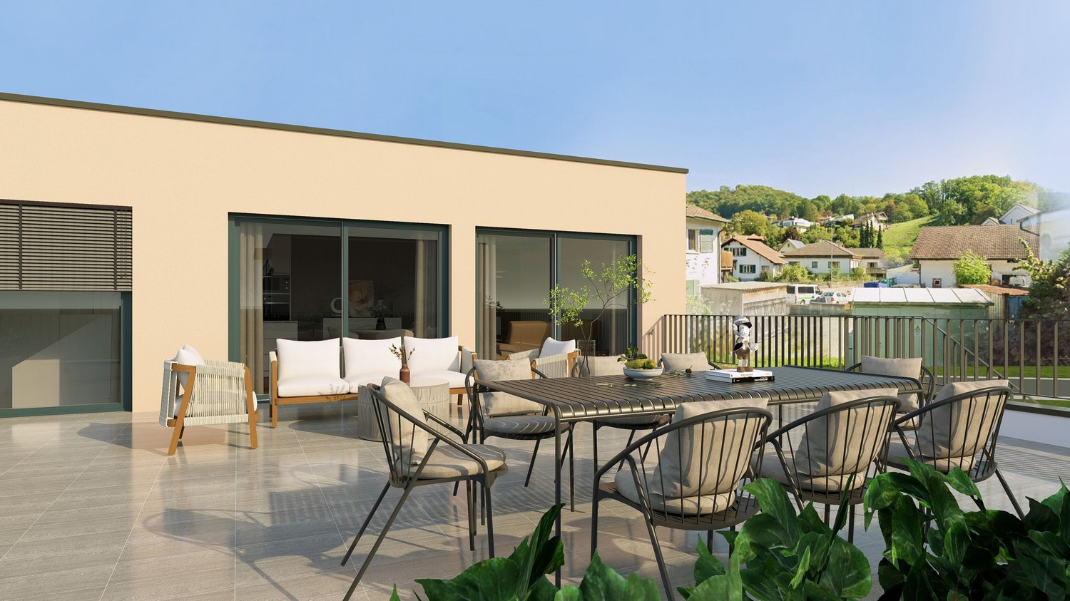 Neubau an sonniger Lage  modernes 5.5-Zimmer-Einfamilienhaus mit viel Licht und grosszügiger Terrasse - Bild 2