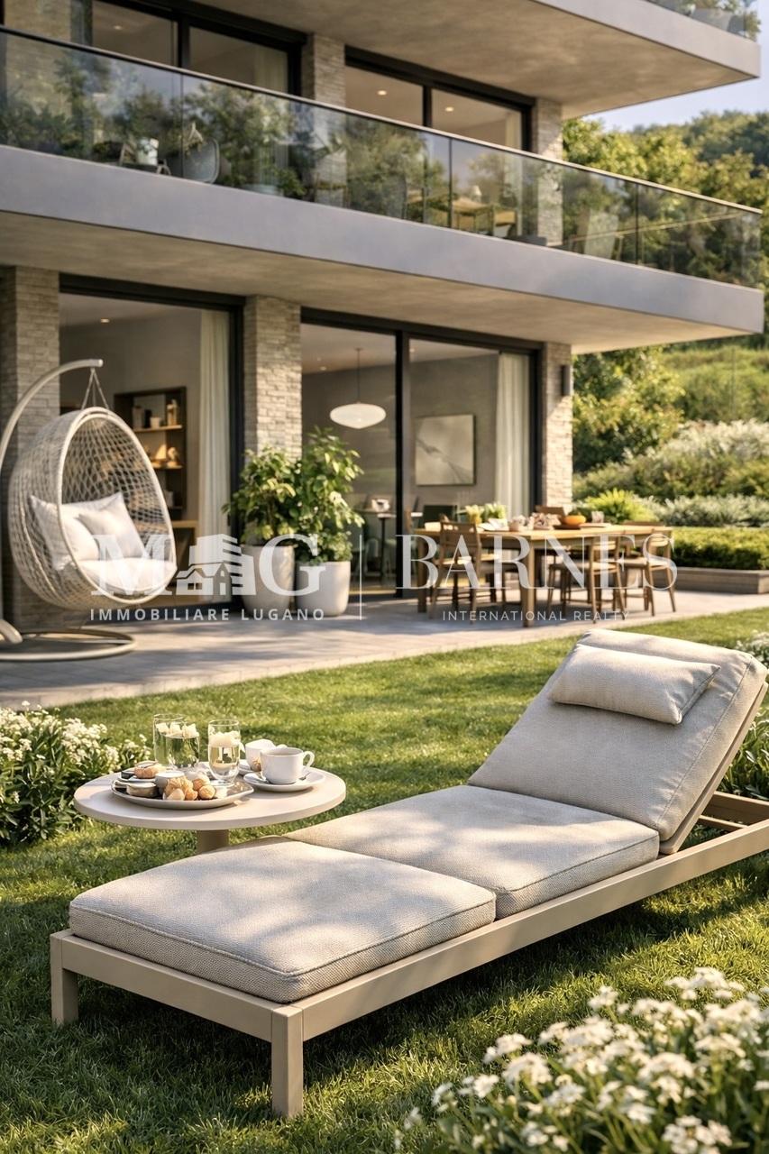 Lugano, Pregassona: Nuovo appartamento 4.5 locali con giardino e vista - Bild 8