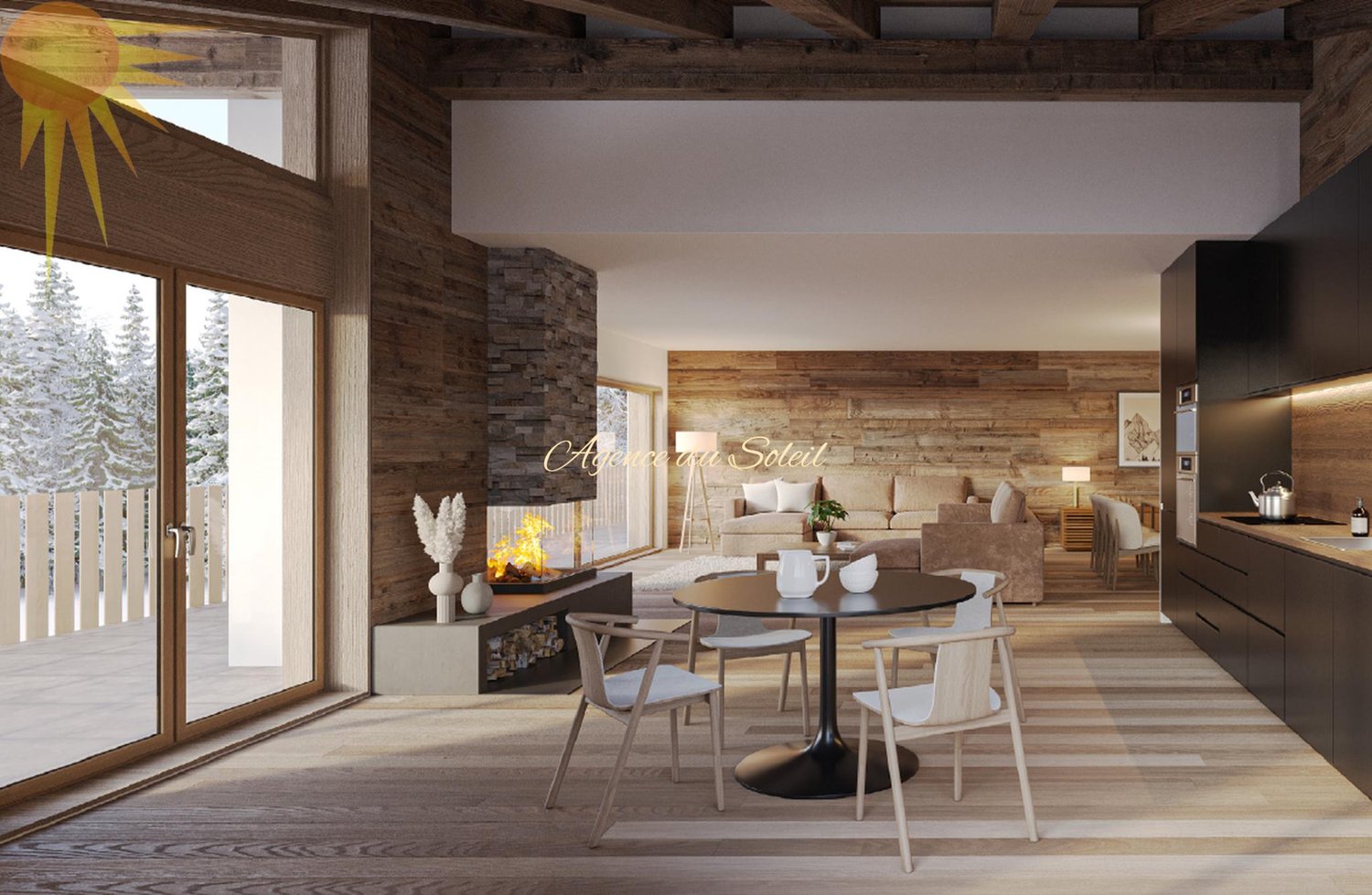 Appartement de standing 4,5 pièces, neuf et idéalement situé à Crans !! - Bild 2