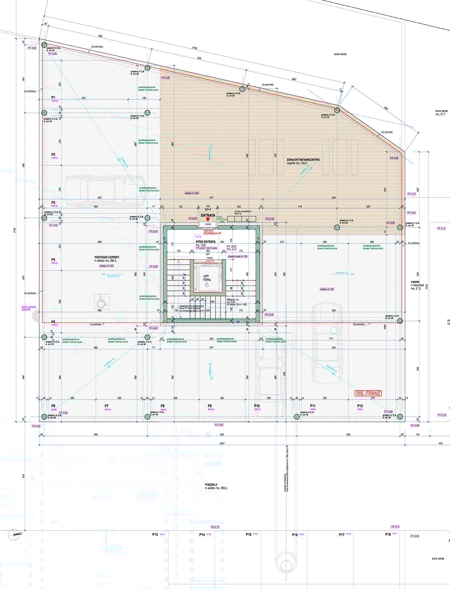 Nuovo spazioso appartamento con grande terrazza - Bild 11