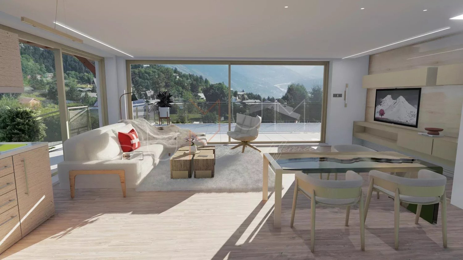 Rare - Attique 4.5 pièces avec vue panoramique - Résidence principale - Bild 2