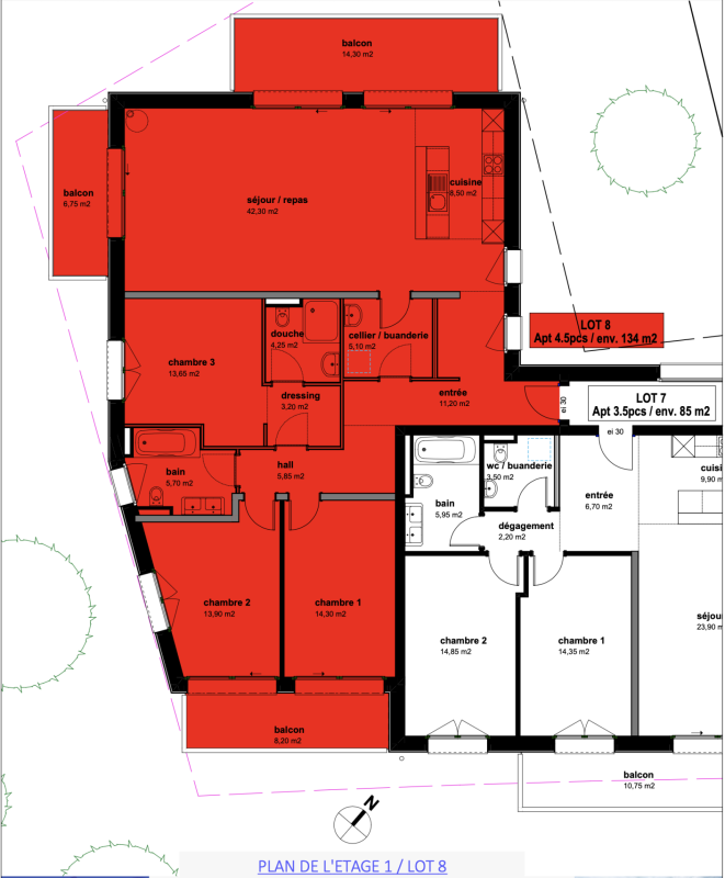 Résidence VESTA 4,5 pièces - Bild 8