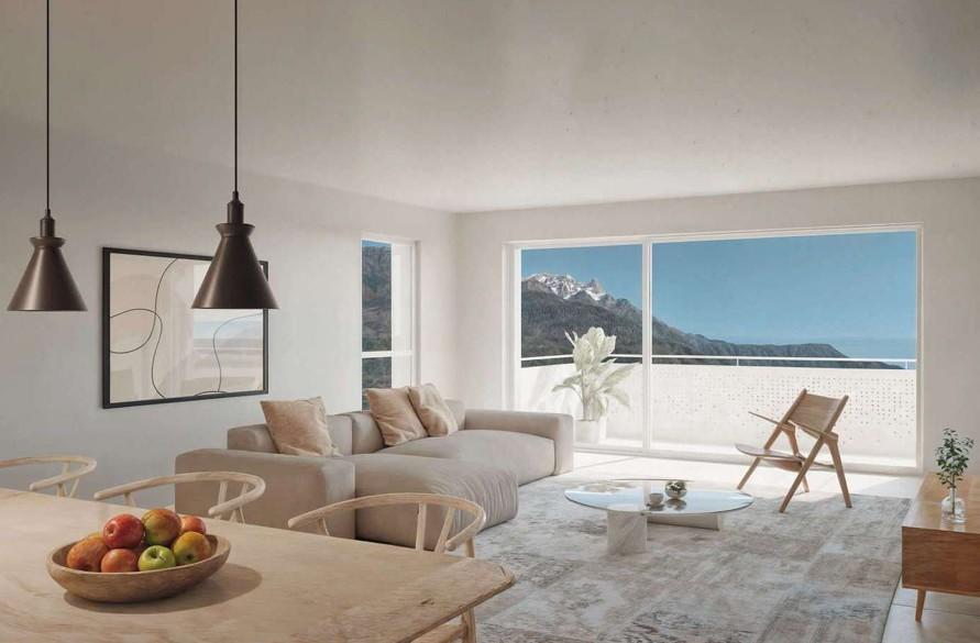 1er étage 3,5 pces avec grand balcon - Appartement terrasse, 3.5 pièces, 99.67 m2