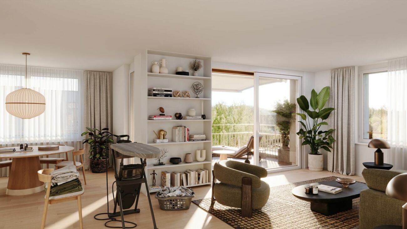 2½-Zimmer Attikawohnung im Tössidyll - Bild 2