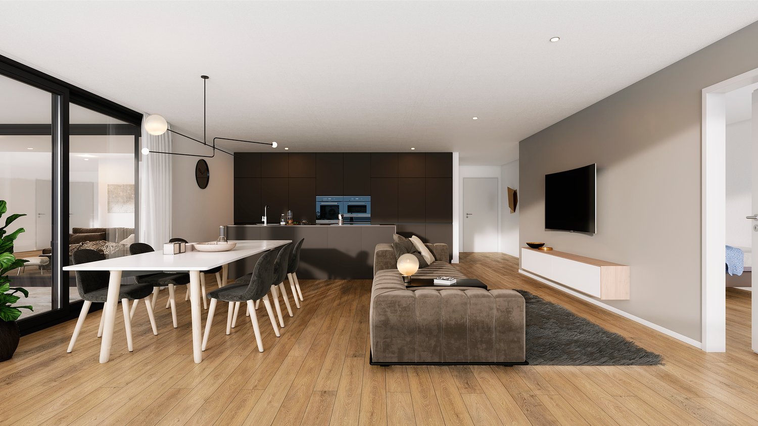 Moderne 3.5-Zimmer Terrassenwohnung mit privater Aussichtslage – Belvedere Egerkingen - Bild 4