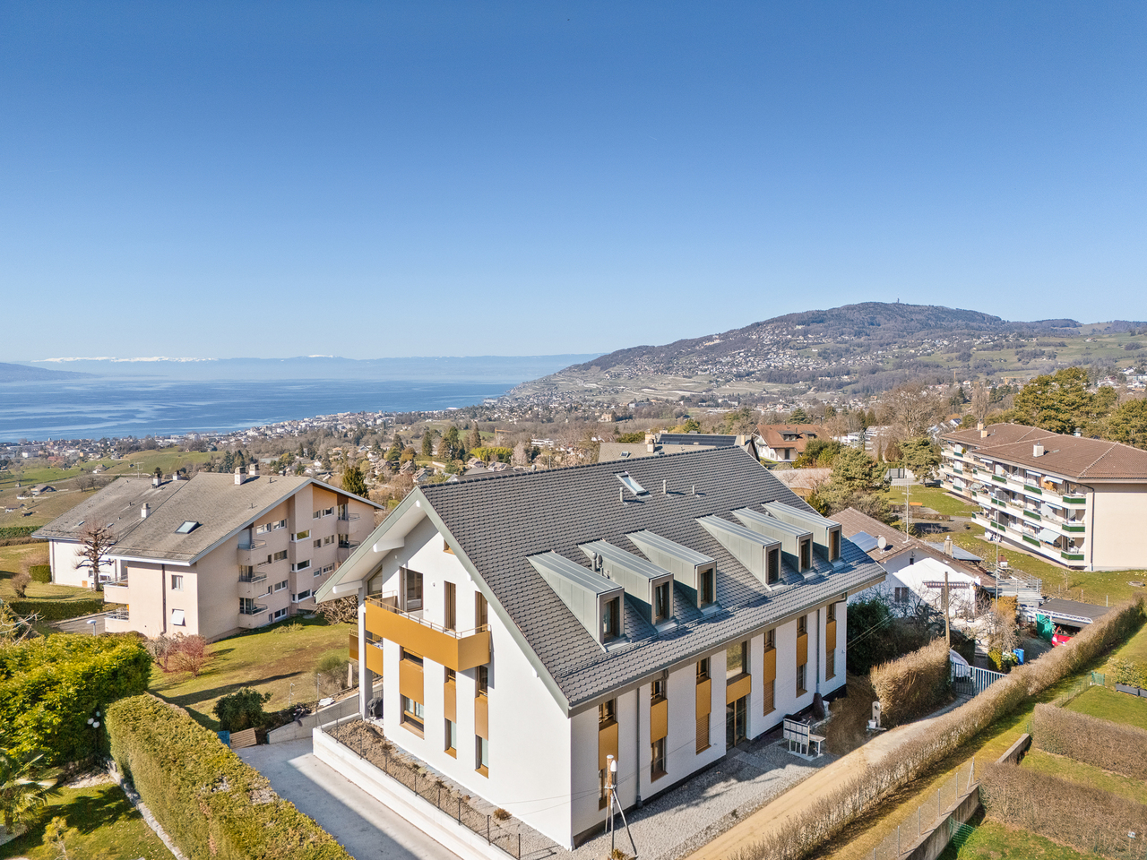 Résidence contemporaine avec vue spectaculaire sur le lac Léman - Bild 12