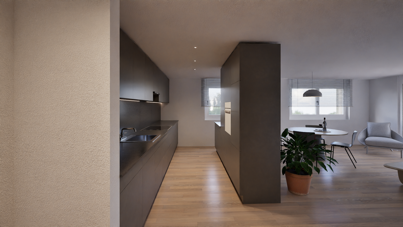 Exklusive Attikawohnung mit Panoramaterrasse in Brig-Glis - Bild 3