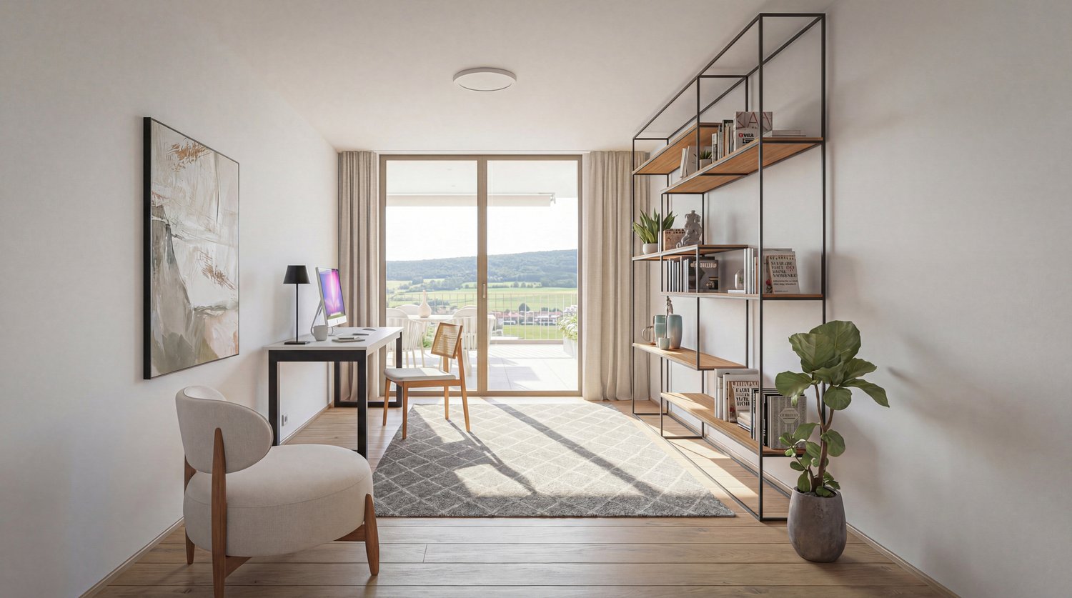 Neubauprojekt AURELIA Erlinsbach AG – 4.5 Zimmer Loggiawohnung A.01 - Bild 12