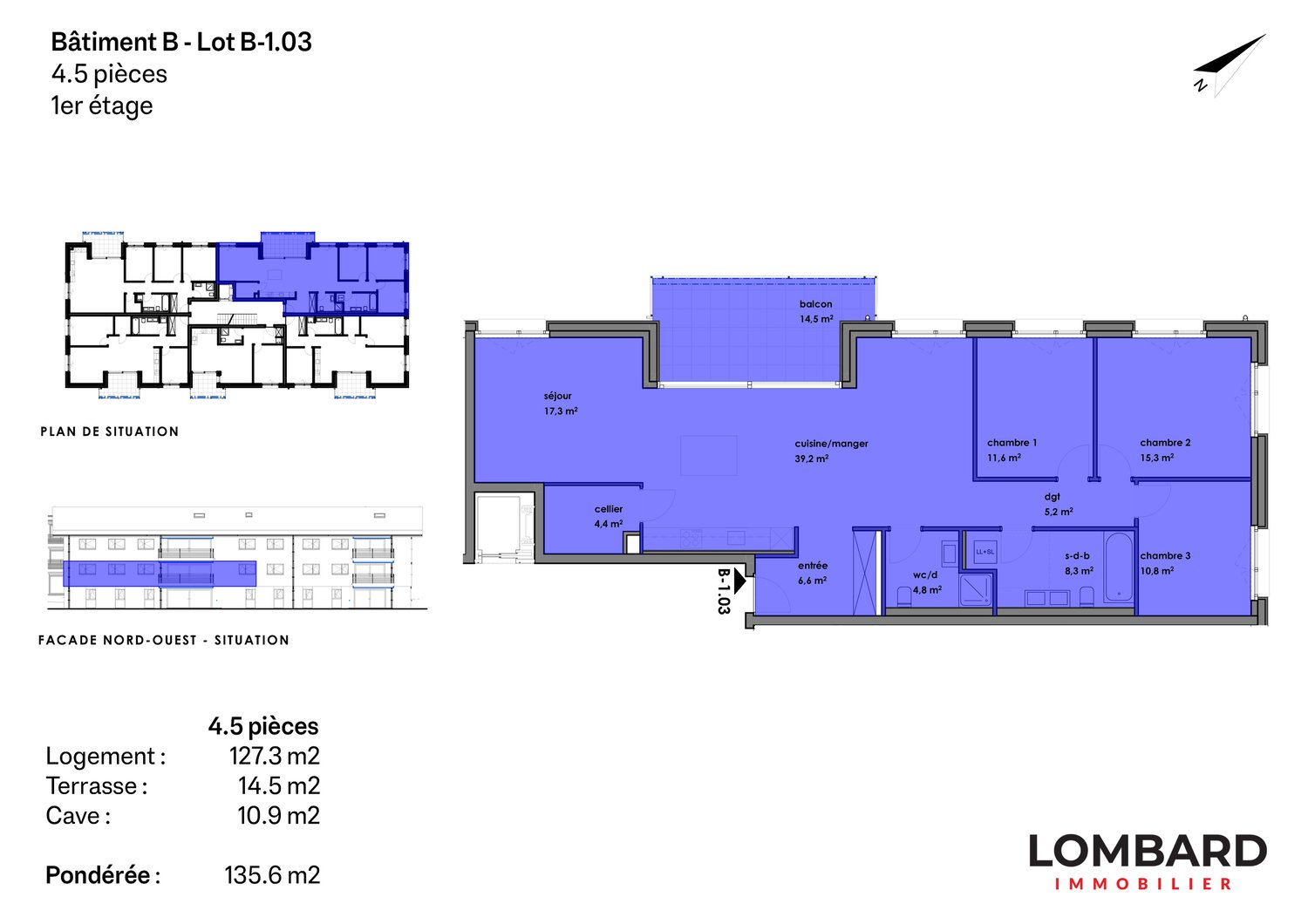 Appartement neuf de 4.5 pièces au 1er étage -  Bild 5