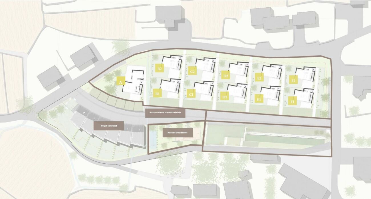 Opus Verde - Lot D2 - E2 - F2 - Implantation