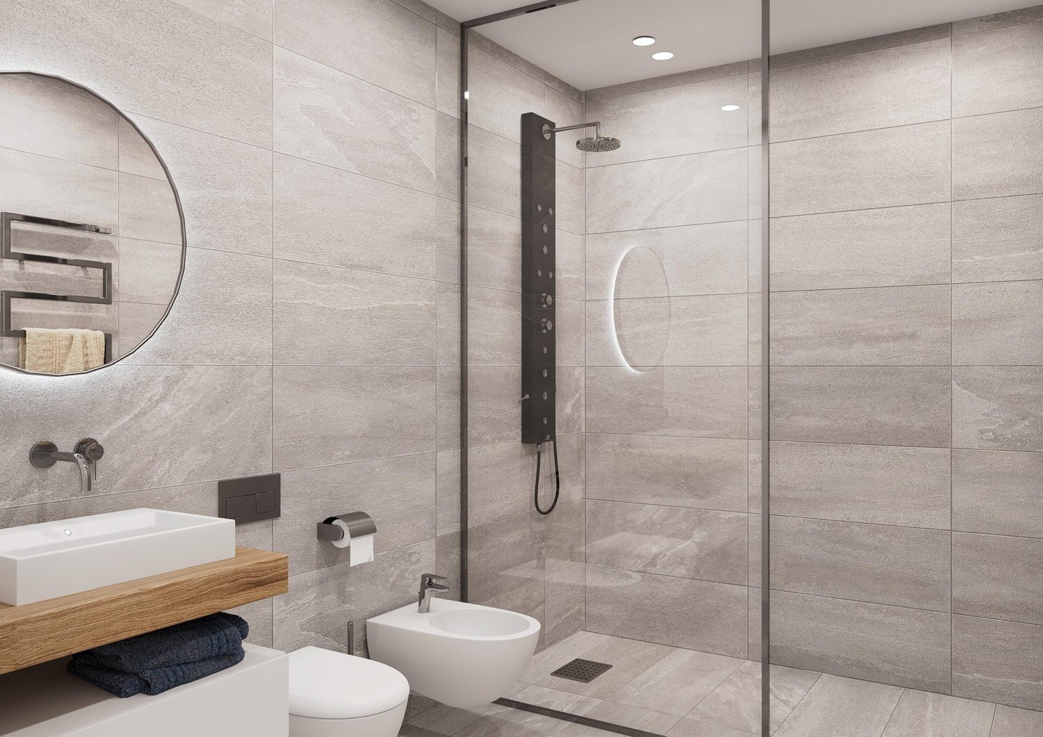 BELLISSIMO E MODERNO 3.5 CON GIARDINO PRIVATO A VACALLO -  Bild 4