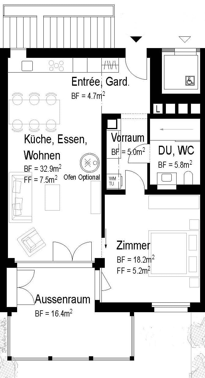 Moderne 2.5-Zimmer-Neubau-Wohnung an bester, ruhiger Lage am Rebhang in Stammheim - Bild 6