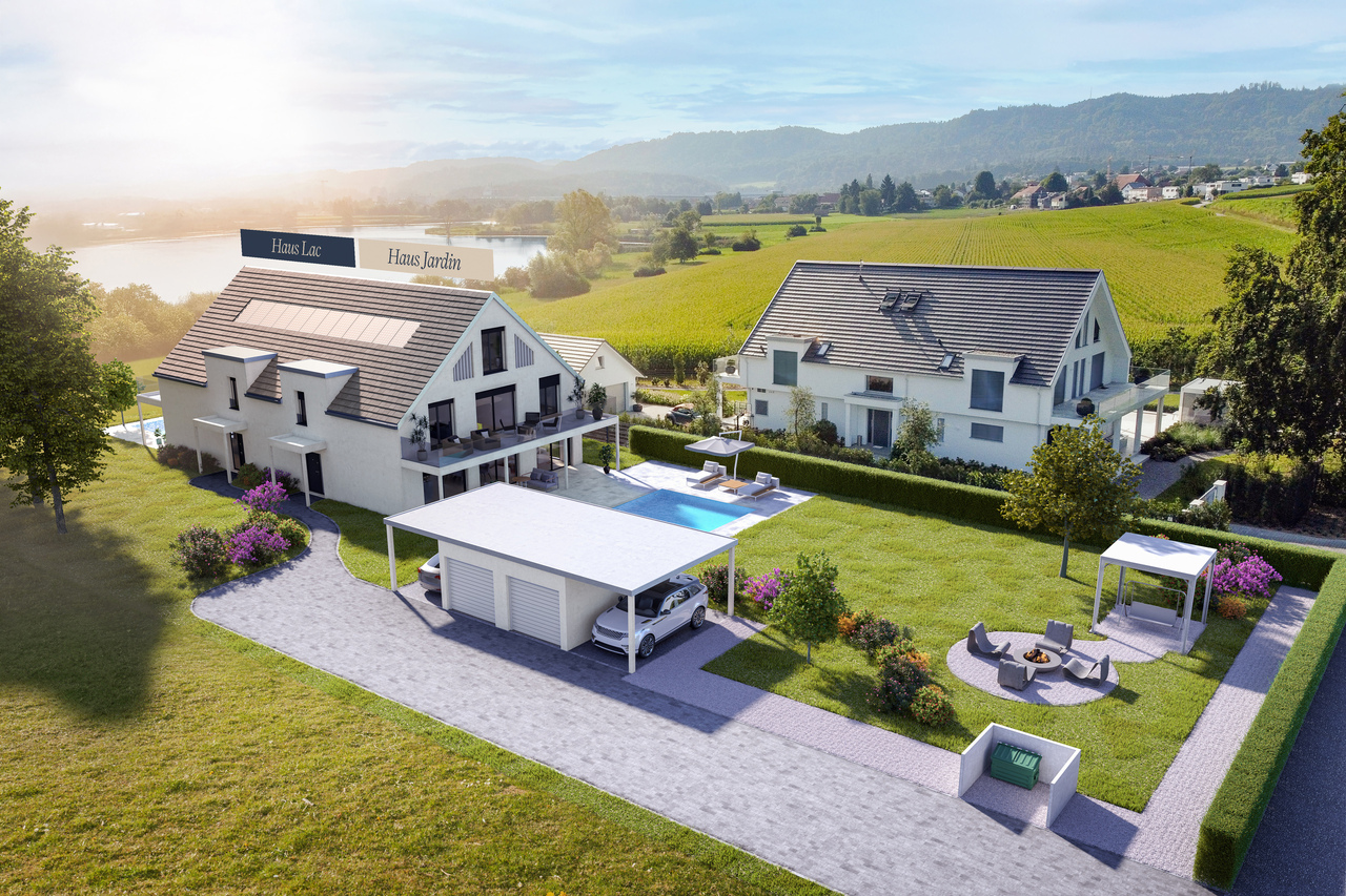 Neubauprojekt "EDEN" Doppelhaushälfte "Lac" - Bild 1