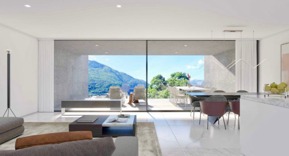 3736/03 -LUMINOSO 3.5 LOCALI CON BELLA VISTA APERTA A SUD - Bild 1