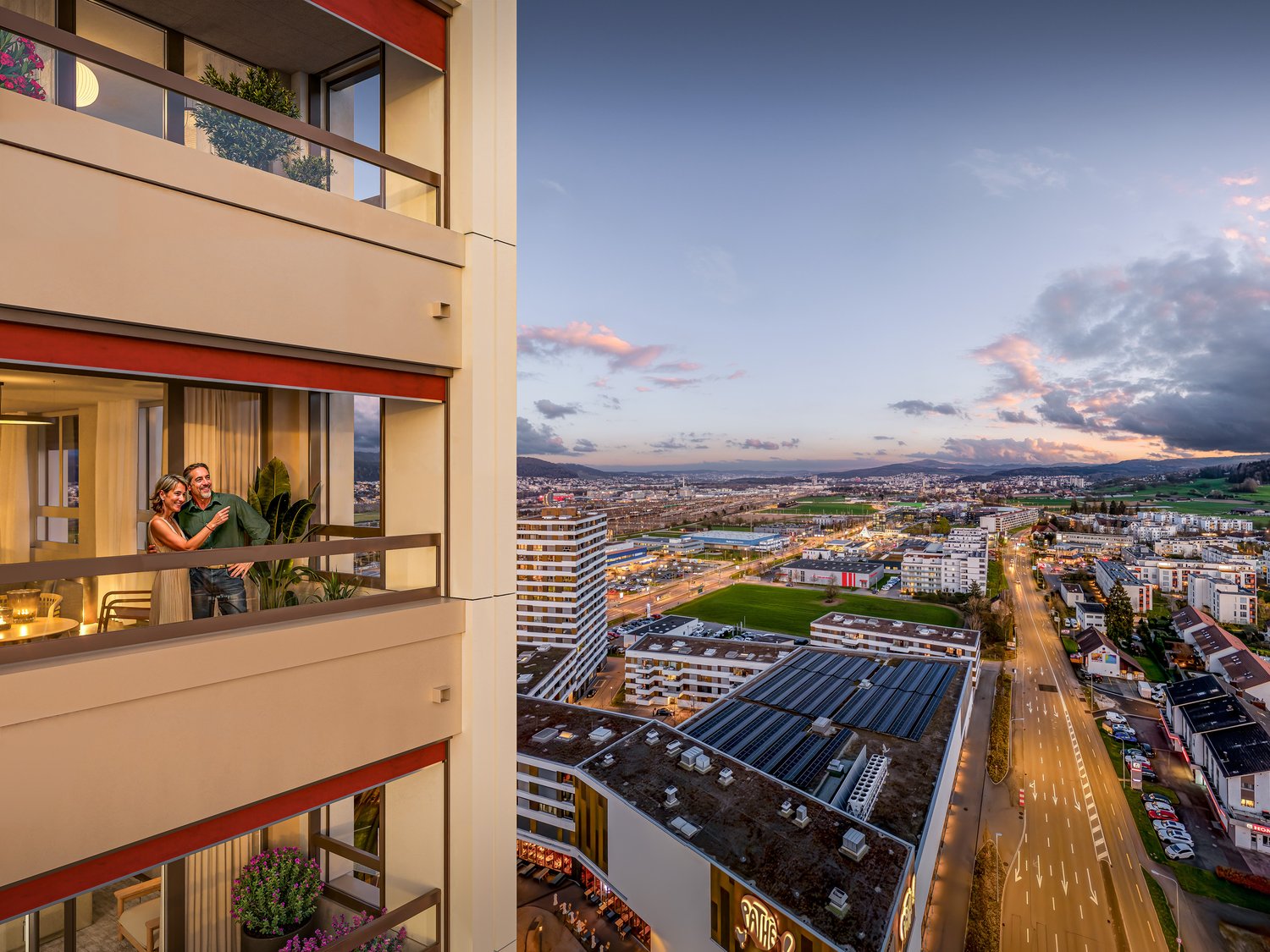 Tivoli Garten in Spreitenbach - Viel mehr als gewohnt - Aussenansicht