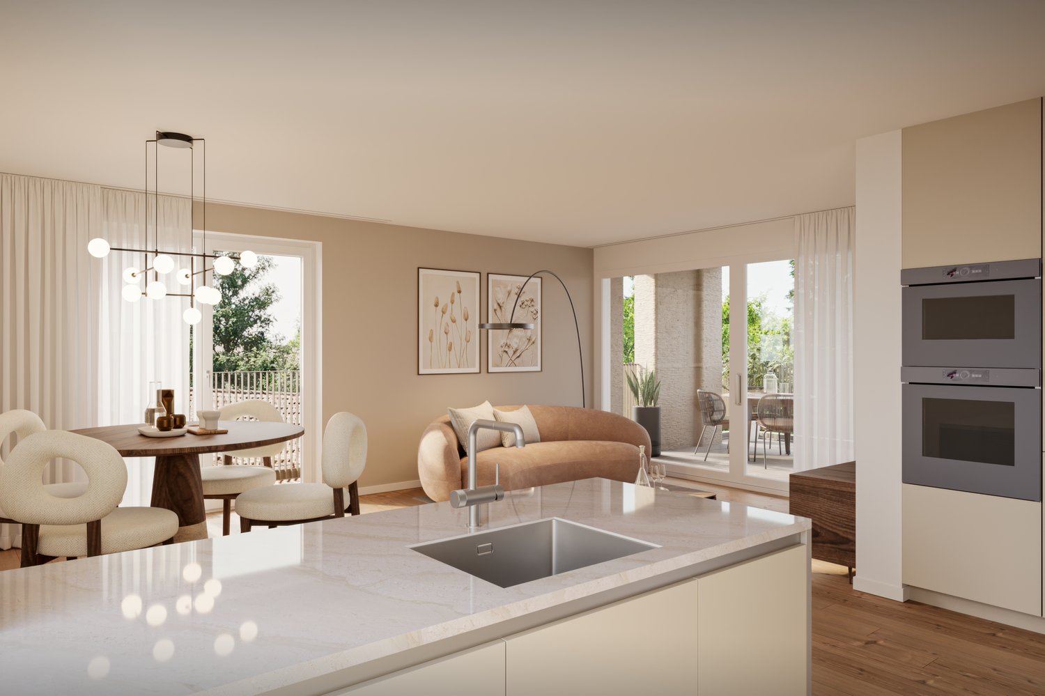 Neubau 2.5-Zimmer-Wohnung mit Loggia in Zürich Altstetten -  Bild 2