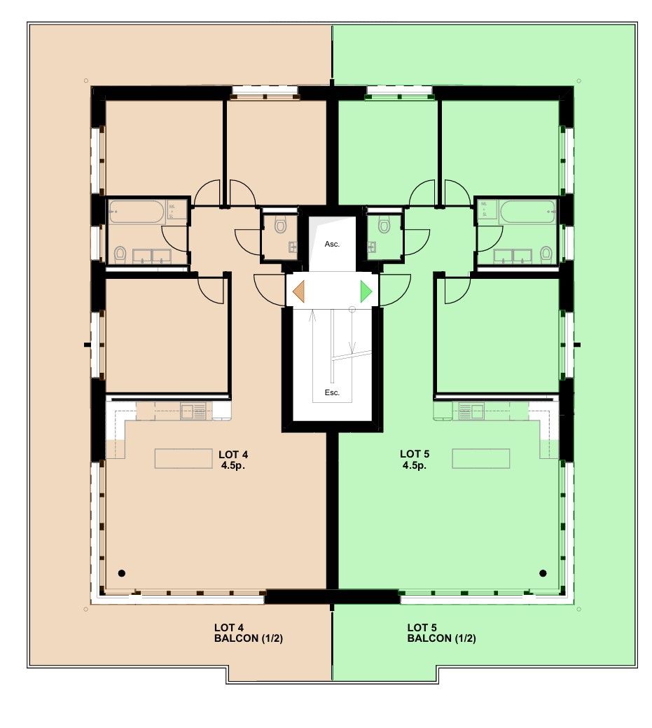 Élégance & Ensoleillement LOT 5 : Superbe 4.5 Pièces avec Terrasse XL - Image 6