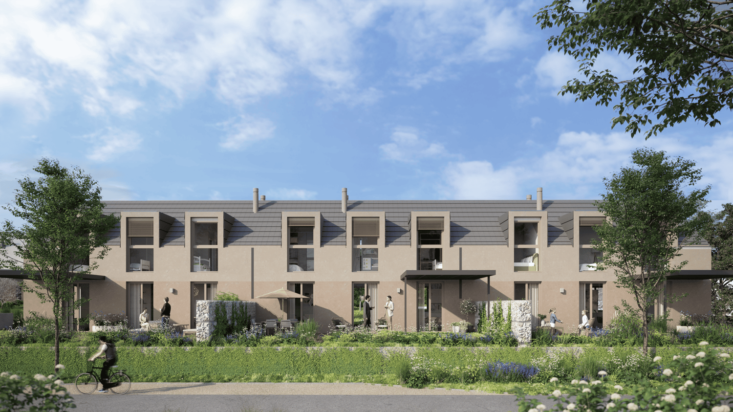 Villa urbaines contigües  - 4.5 pièces avec jardin - Livraison fin 2027 - Bild 2