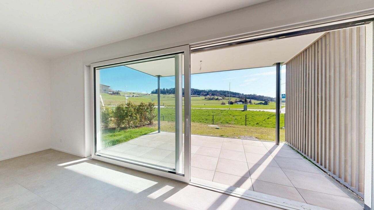 3.5 Zimmer-Wohnung mit Gartensitzplatz - Sitzplatz