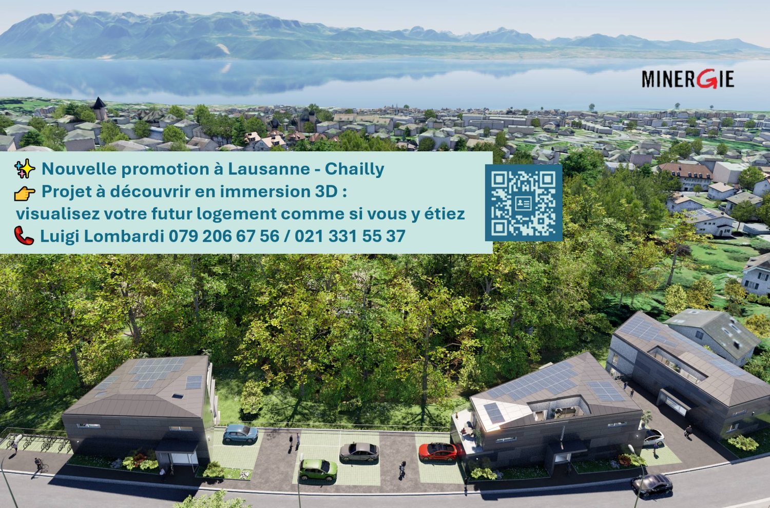 Dernier 4.5 pièces NEUF orienté sud avec balcon - Découvrez-le en immersion 3D ! - Bild 1