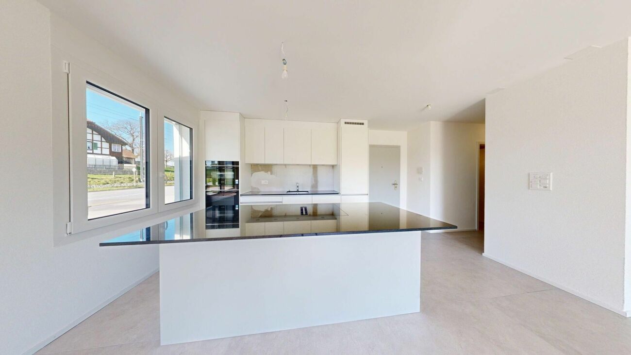 3.5 Zimmer-Wohnung mit Gartensitzplatz - Küche