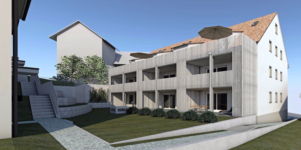 4.5 ZIMMER WOHNUNG INKL. 2 AUTOEINSTELLPLÄTZE UND GROSSEM BALKON - Bild 2
