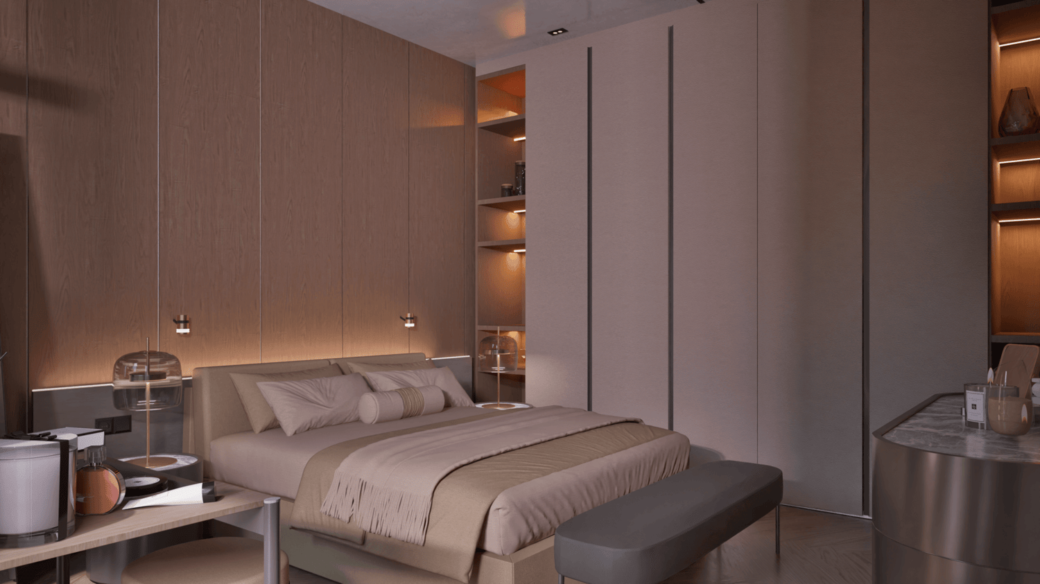 Villa moderna di nuova costruzione a Viganello con piscina e vista panoramica - Bild 13