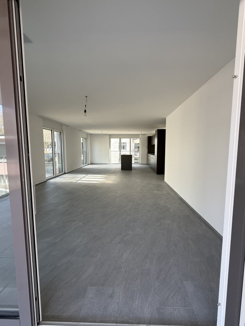 grosszügige 3.5 Zimmer-Neubau-Wohnung - Balkon Sich tauf Wohn / esszimmer
