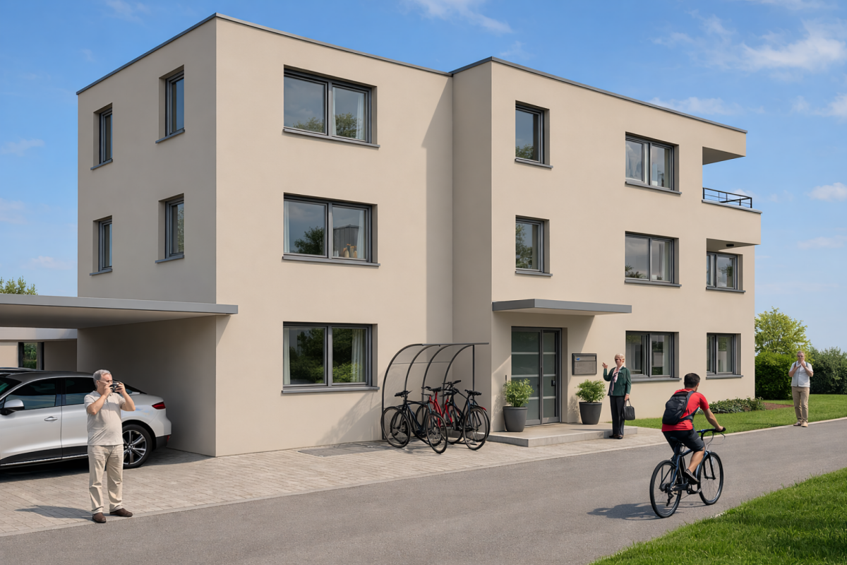 4.5 Zimmer-Wohnung mit Garten -  Bild 2