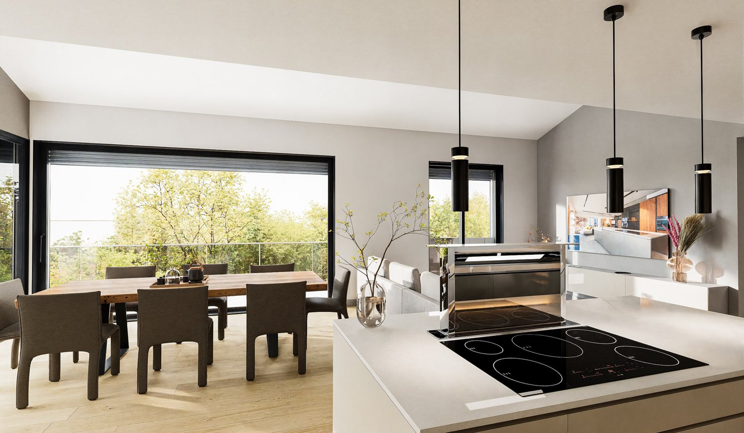 Appartamento con giardino a Bosco Luganese - Bild 3