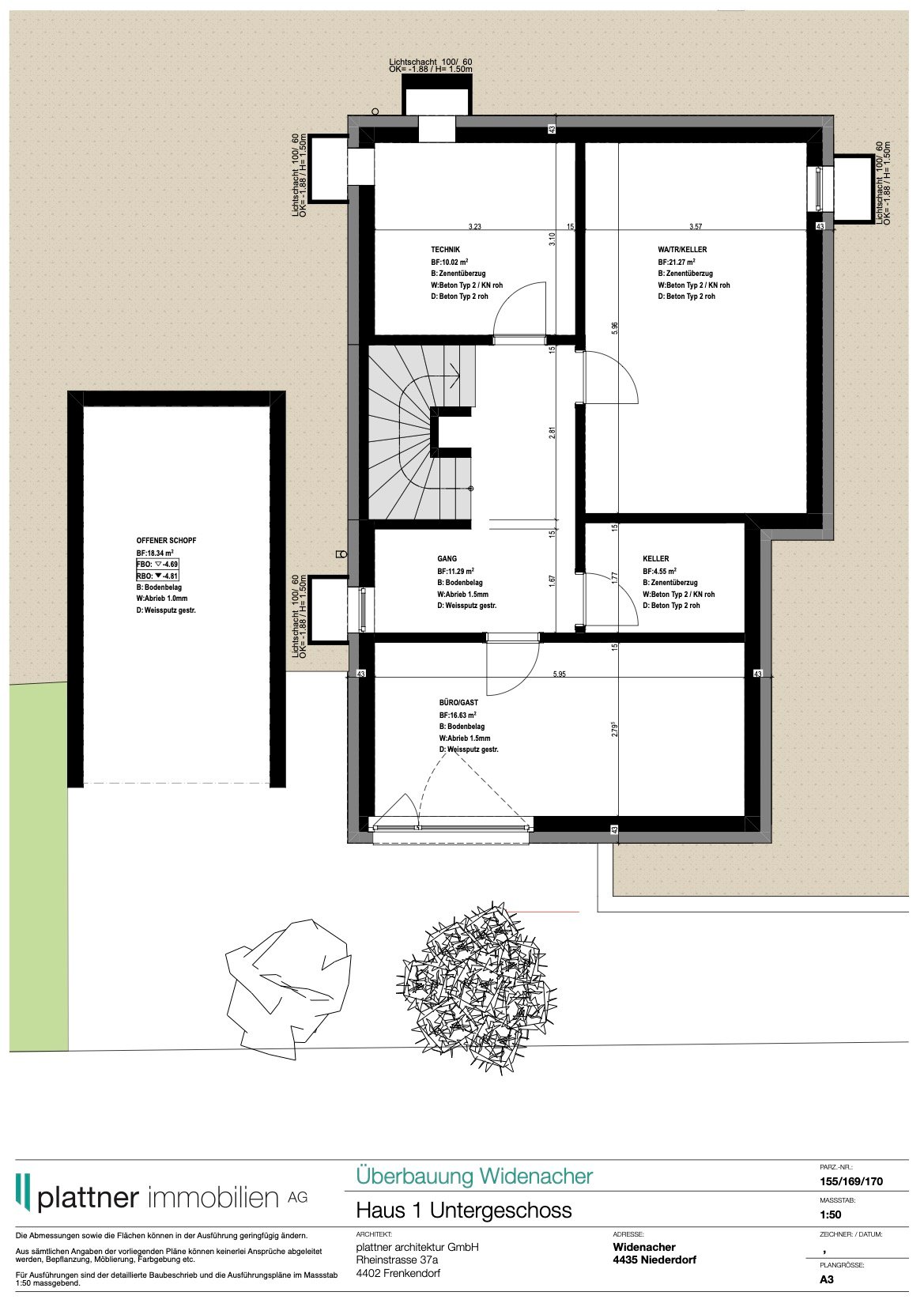 5.5 Zimmer Einfamilienhaus Niederdorf Haus 1 - Bild 12