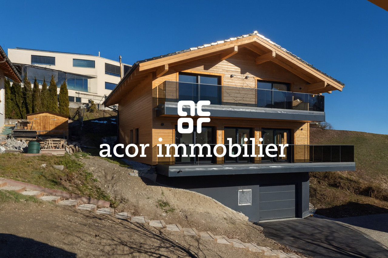 Chalet 5.5 pièces de haut standing à Lens - vue exceptionnelle -  Bild 1