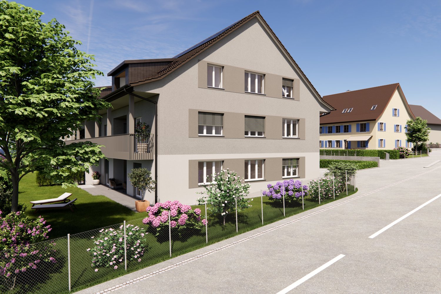 4.5-Zimmer-Neubau-Wohnung mit Balkon und Garage in Opfershofen TG - Bild 5