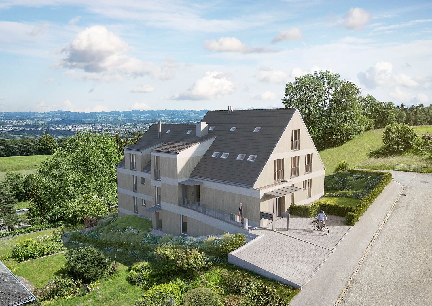 Neue Dachmaisonettewohnung an schöner Aussichtslage -  Bild 4