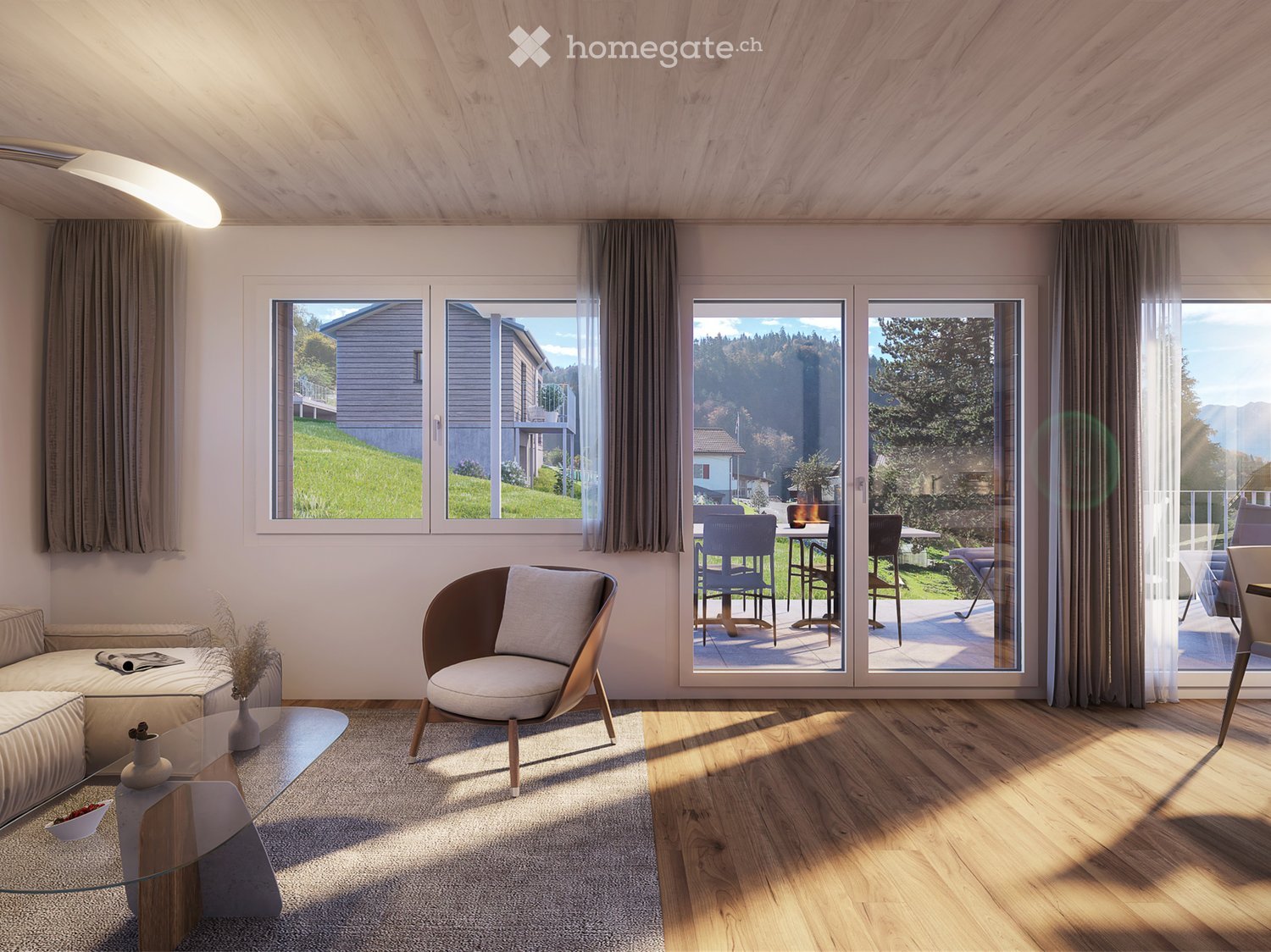 Moderne 4.5-Zimmer-Neubau-Wohnung mit Bergblick in Schwendibach - Bild 5