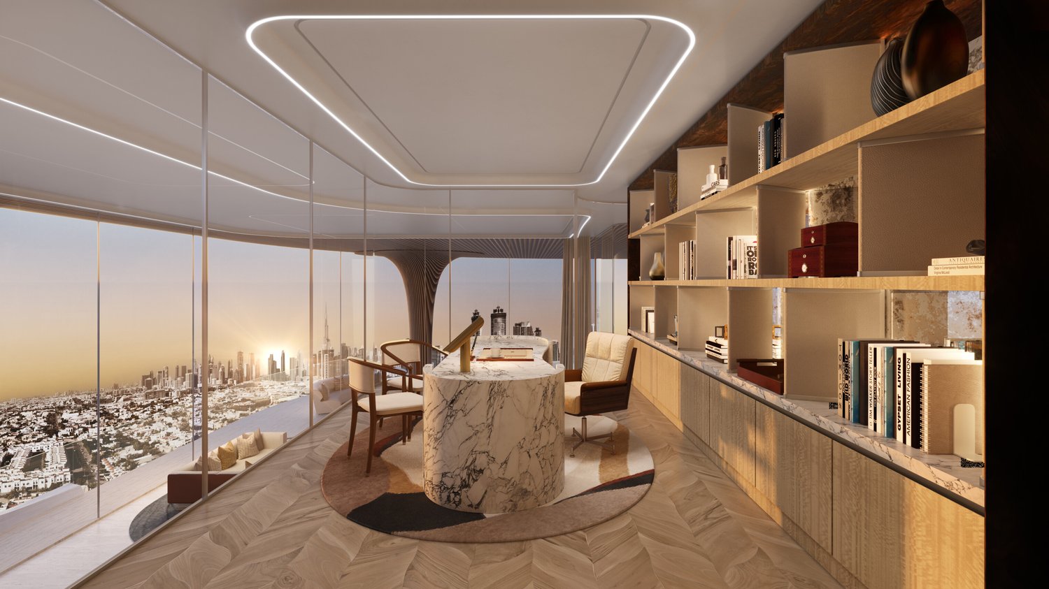 SKY VILLA 4.5 LOCALI | CASA AHS â€“ DUBAI WATER CANAL - Bild 4