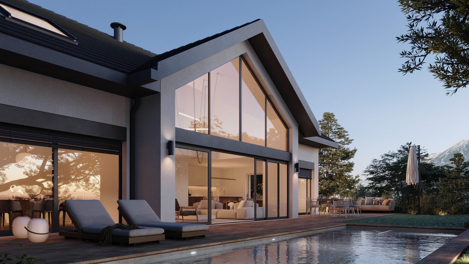 3 Villas neuves sur la Riviera Vaudoise - Bild 1