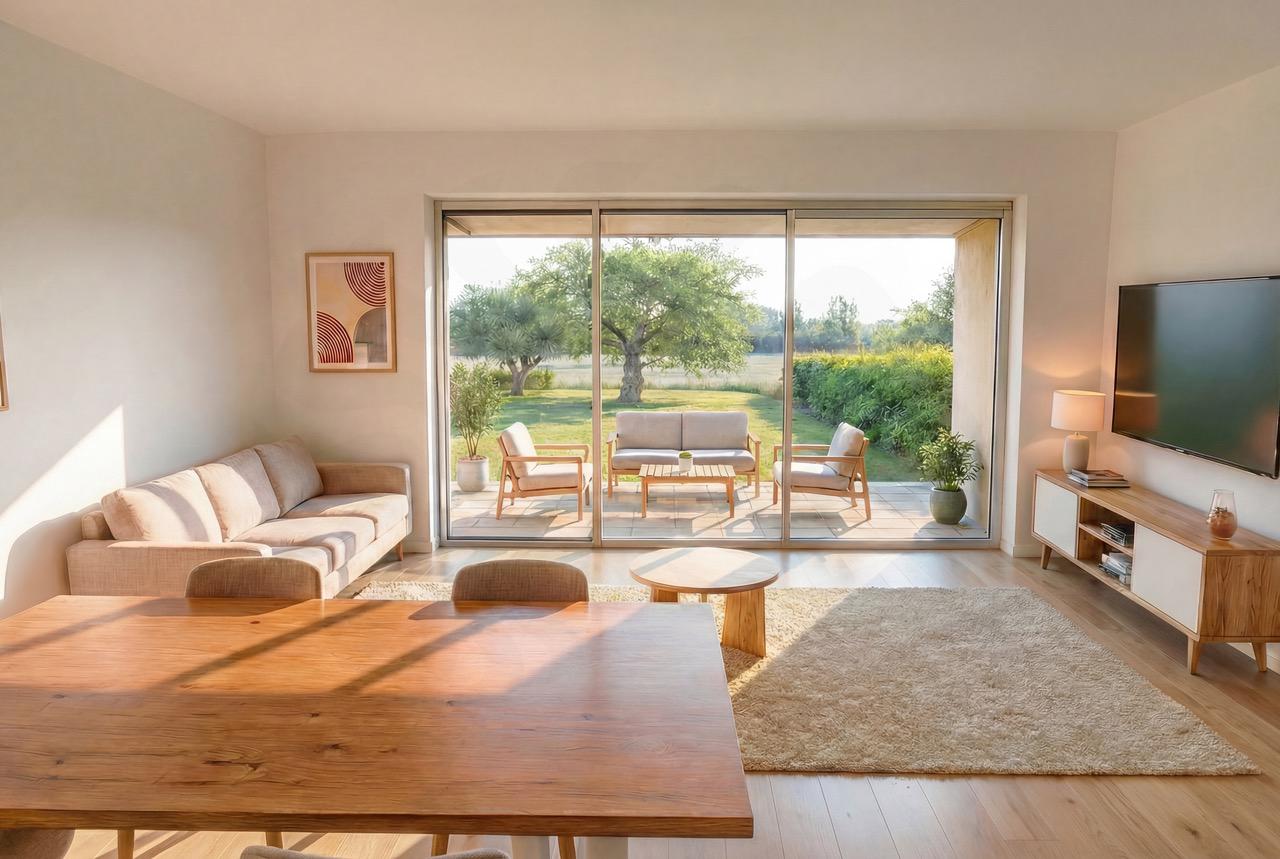 Appartement 4P Rez-de-jardin dans la promotion 11, route des Jurêts à Choulex - Bild 4