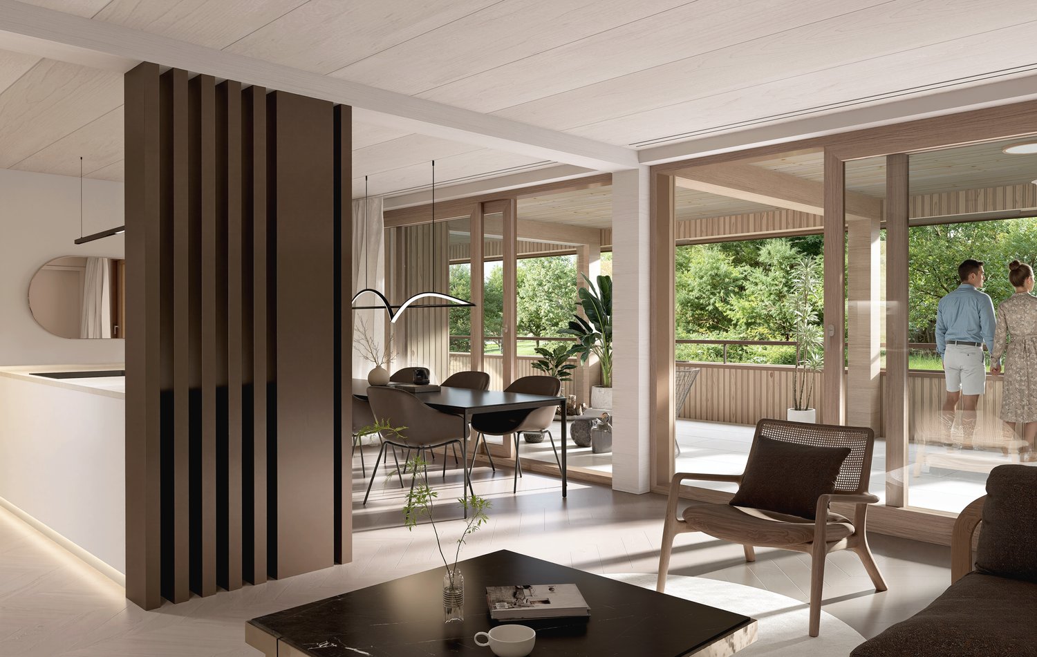 Wohnen im Park - Fünf luxuriöse Eigentumswohnungen in Goldach -  Bild 6