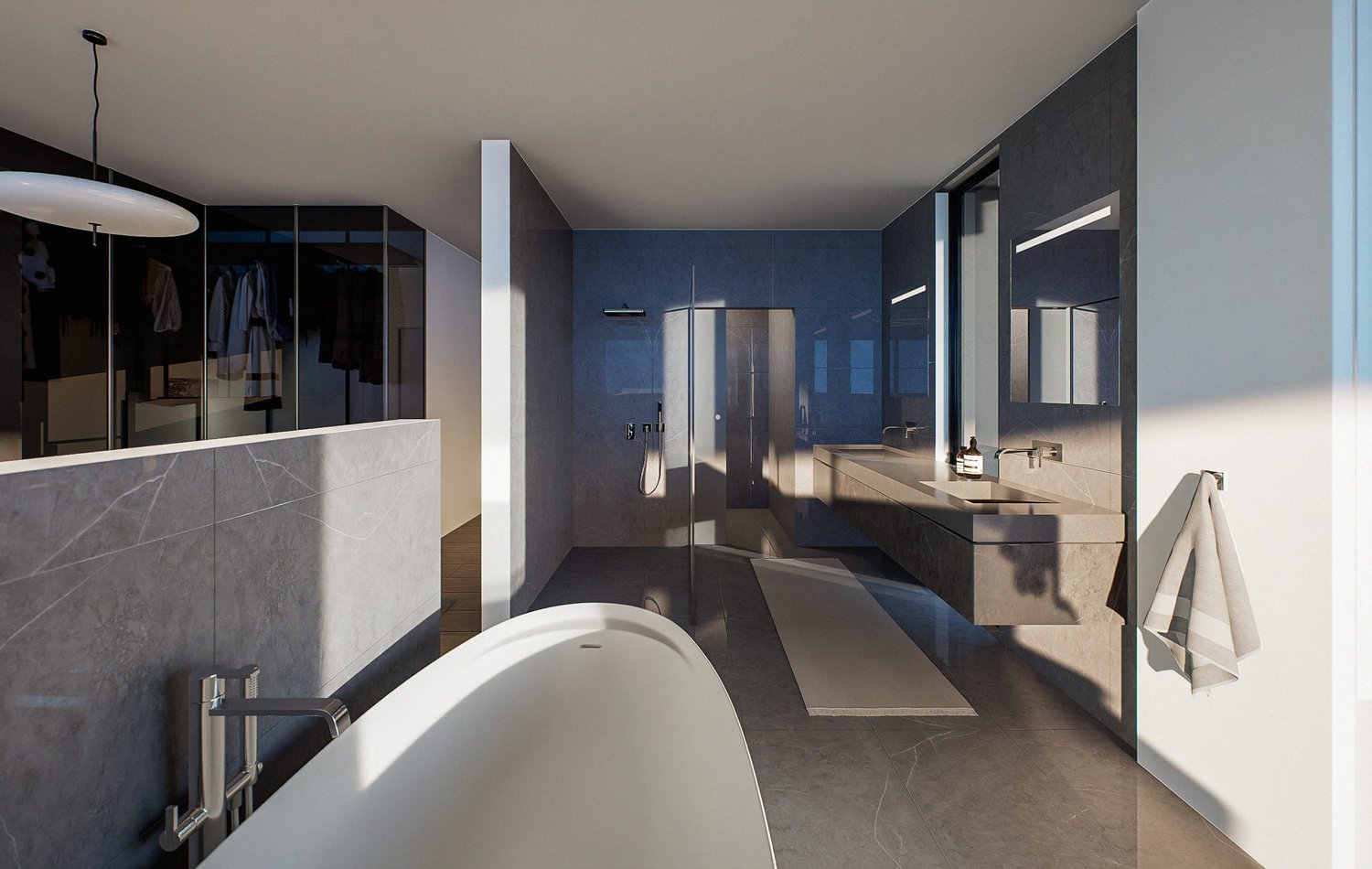 6.5-Zimmer-Villa mit Panoramasicht & Pool in Hünibach - Bild 8