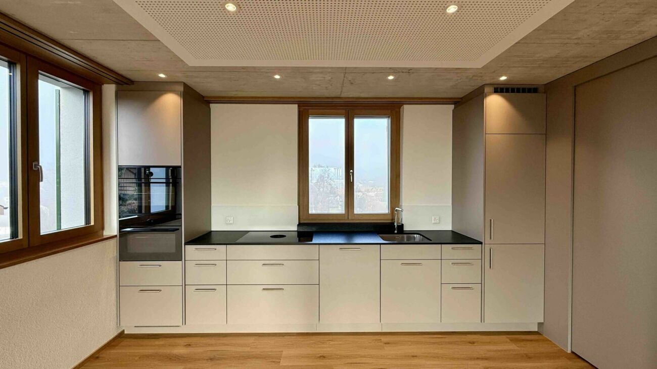 Neubau "Bahnhof" in Hauptwil - Moderne Küche