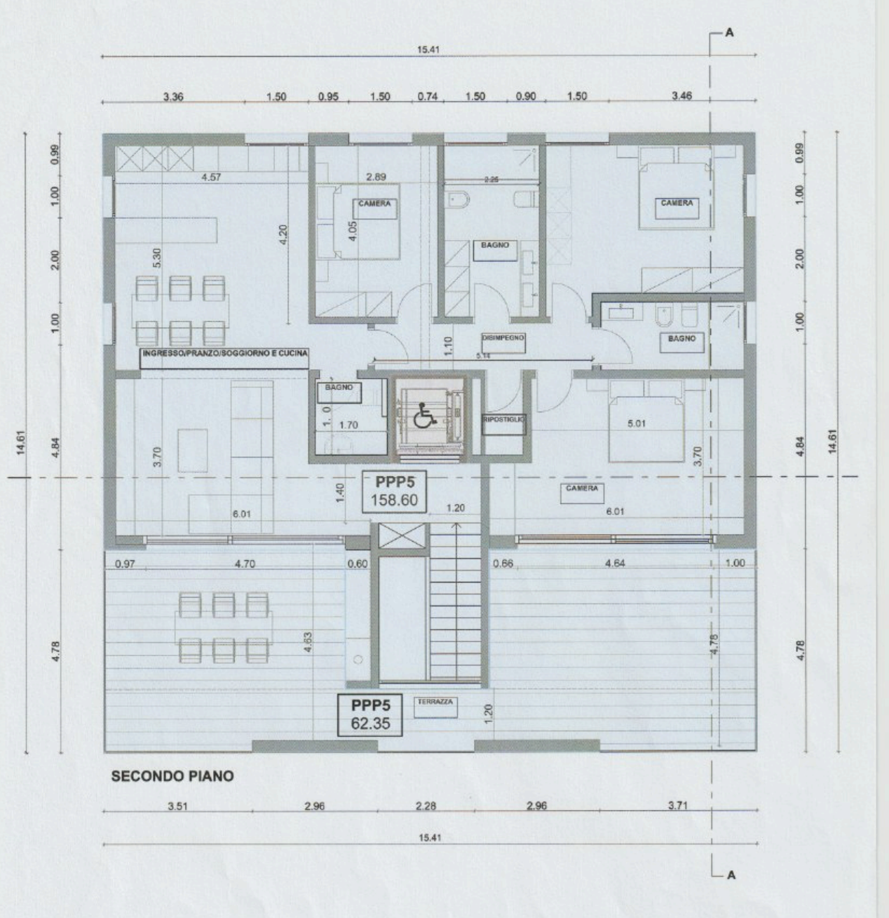 NUOVO E MODERNO ATTICO 4.5 CON AMPIE TERRAZZE A LIGORNETTO - Bild 4