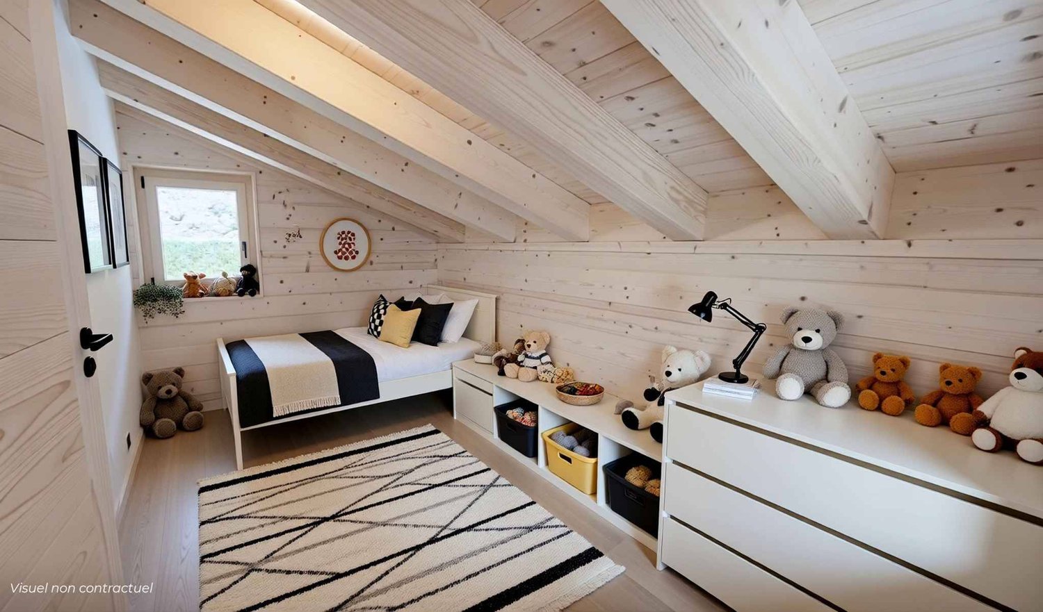 Projet - Chalet A neuf en bois de mélèze - Bild 5