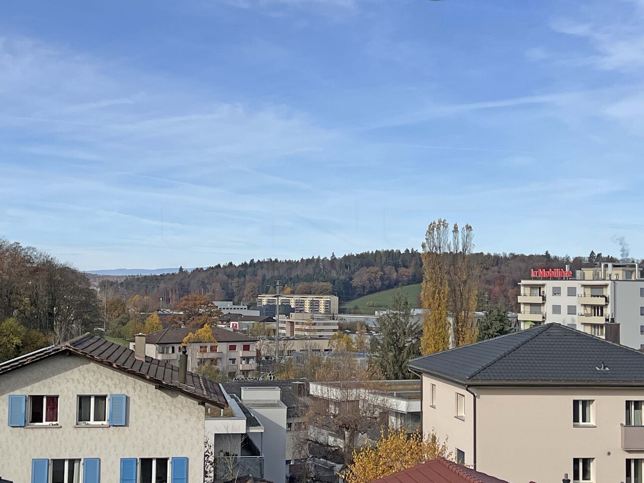 Appartement 4.5 pièces Élégance architecturale à 2 pas du centre-ville - La Résidence Chamblioux 22 - Vue depuis étage 2