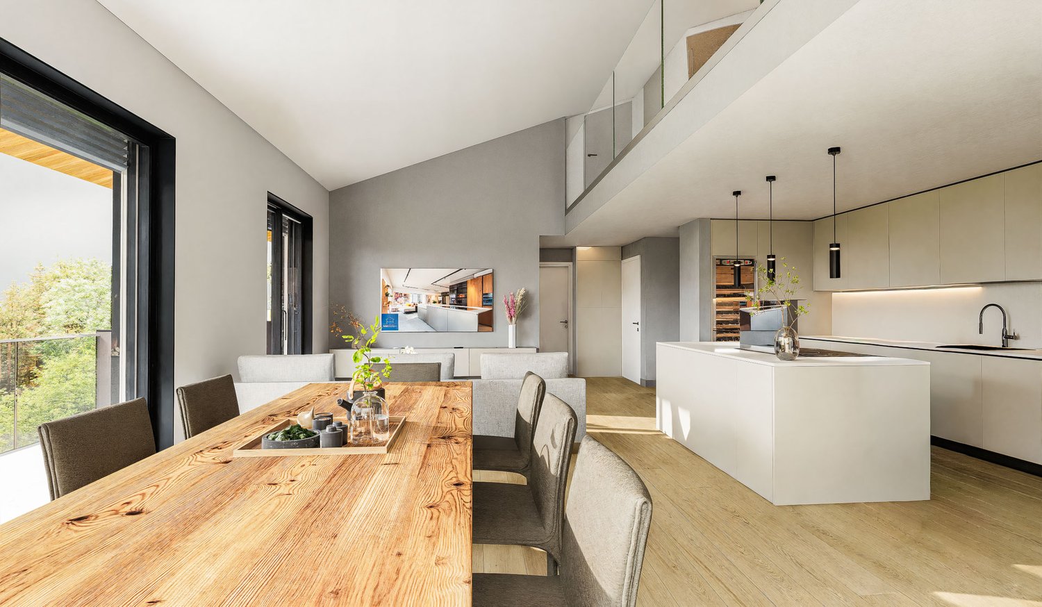 Appartamento con giardino a Bosco Luganese - Bild 4